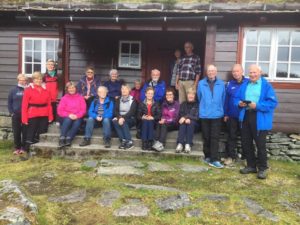 Seniornett medlemer på tur