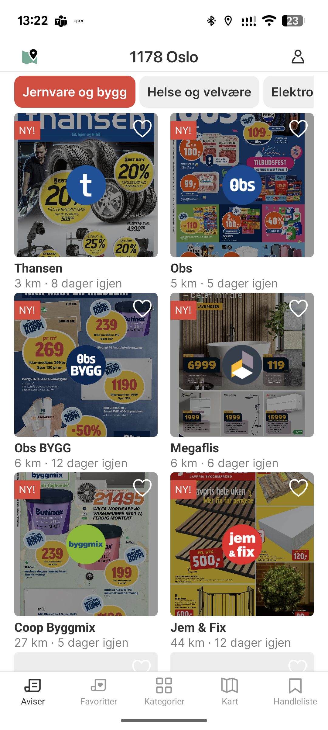 Tilbudsaviser under kategori Jernvare og Bygg